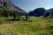 Alpe Devero - scendendo verso Goglio uno sguardo all'indietro verso il Pianboglio